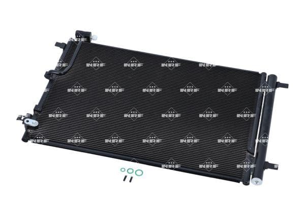 A/C condensator (met droger) past: AUDI A8 D4 2.0-6.3 07.10-01.18