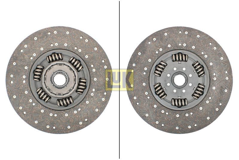 Koppelingsplaat/plaat (430mm) past: SCANIA 3, 3 BUS, 4 01.88-