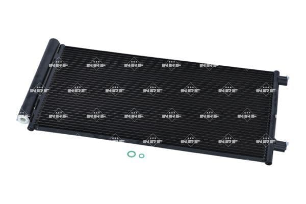 A/C condensator (met droger) past: FIAT 500X  JEEP COMPASS, RENEGADE 1.4-2.0D 07.14-