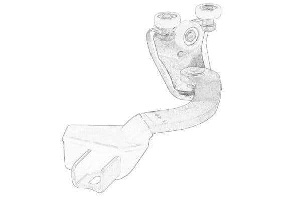 Rolgeleider Top Rechts past: IVECO DAILY IV, DAILY V, DAILY VI 05.06-