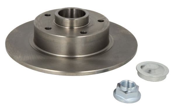 Remschijf met lager Achter Links/Rechts (met geïntegreerde magneet, impuls zender ring) past: RENAULT CLIO IV, GRAND SCENIC II, GRAND SCENIC III, KAPTUR, LATITUDE, MEGANE 0.9LPG-2.0D 06.06-