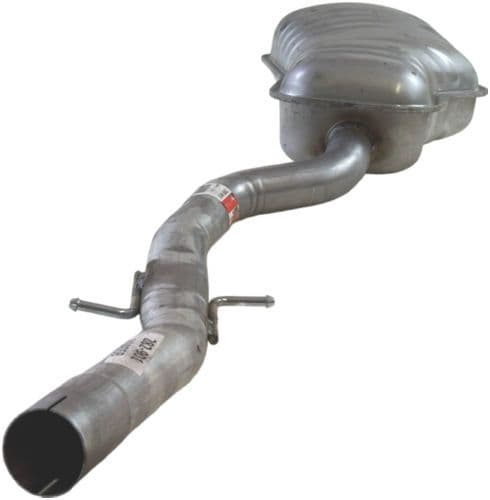 Uitlaatsysteem achterste geluiddemper past: BMW 3 (E46) 2.0D 09.01-07.06