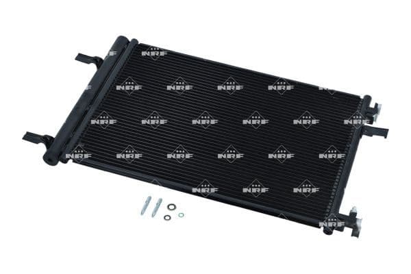 A/C condensator (met droger) past: CHEVROLET CRUZE, ORLANDO  OPEL ASTRA J, ASTRA J GTC, CASCADA, ZAFIRA B, ZAFIRA C 1.3D-1.8LPG 05.09-