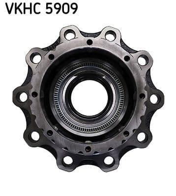 Wheel hub Achter (met een lager) past: RVI D, MAGNUM, MIDLUM, PREMIUM 2, T  VOLVO 8300, 8700, 8900, 9300, 9400, 9500, 9700, 9900, B11, B12, B13, B6, FE, FE II, FH, FH II, FH III, FH12 01.91-