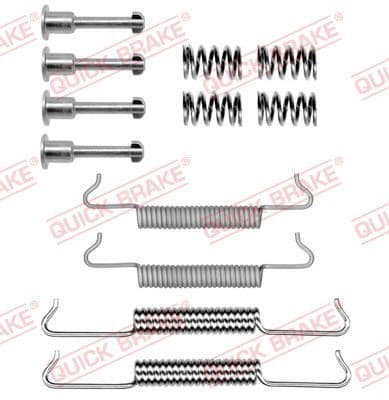 Accessory Kit, parking brake shoes