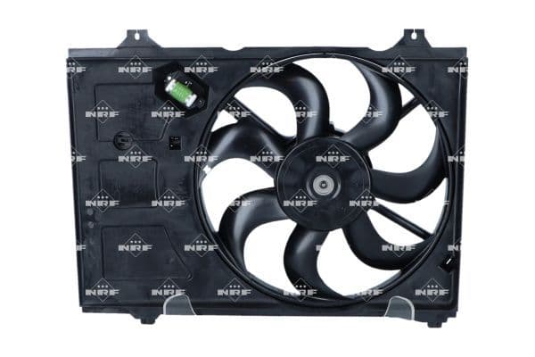 Radiatorventilator (met huisvesting) past: KIA RIO II 1.5D 03.05-12.11