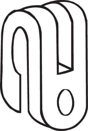 Uitlaatsysteem hanger past: CITROEN JUMPY I  FIAT SCUDO  PEUGEOT EXPERT  RENAULT 21, CLIO I, KANGOO, KANGOO EXPRESS, LAGUNA I, MEGANE I, RAPID, SUPER 5, TWINGO I 1.0-Electric 10.84-