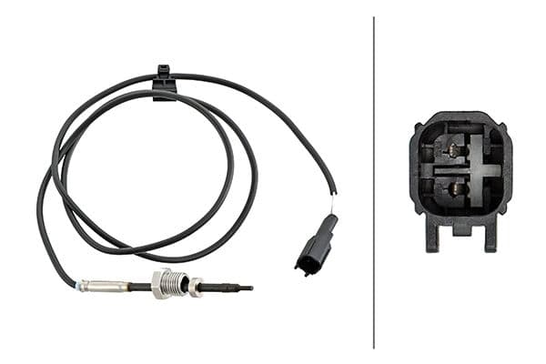 Uitlaatgastemperatuursensor (Vóór DPF) past: FORD TRANSIT, TRANSIT TOURNEO 2.2D 09.11-12.14