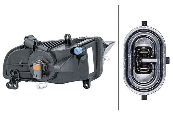 Mistlamp Voor Links (H8, S-LINE) past: AUDI A1 8X 01.15-06.18