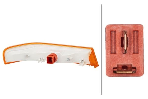 Knipperlicht voor Links (P21W, met lampvoet) past: MERCEDES VARIO, VARIO (B667, B670, B668), VARIO (B670), VARIO (B670, B668, B667) 09.96-