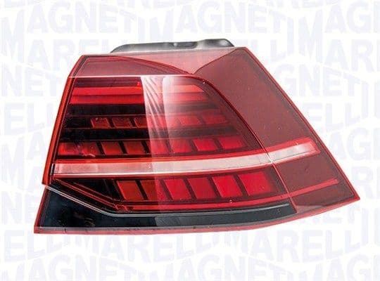 Achterlicht Links (extern, LED) past: VW GOLF VII 03.17-12.20