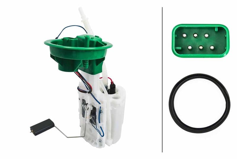Elektrische brandstofpomp (module) past: MINI (R50, R53), (R52) 1.6 03.02-07.08