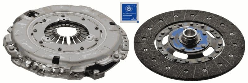 Zelfstellende koppelingskit (250mm) past: CHEVROLET CAPTIVA  OPEL ANTARA A 2.2D 12.10-