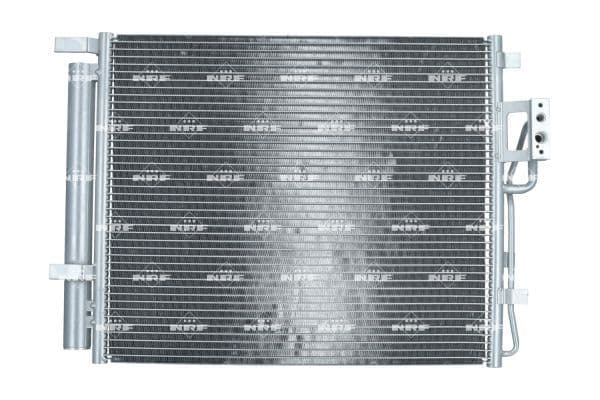 A/C condensator (met droger) past: HYUNDAI SANTA FÉ II 2.0D/2.2D 03.06-05.13