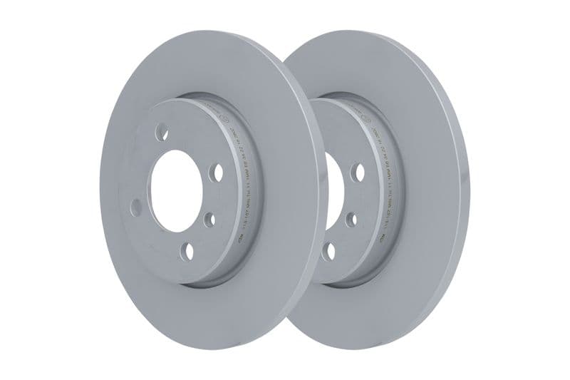 Brake disc Voor Links/Rechts past: BMW 3 (E30) 1.6/1.8 09.82-12.91