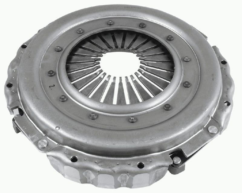 Koppelingsdeksel (395mm, nieuw) past: RVI C, D, MIDLUM, PREMIUM, PREMIUM 2  VOLVO FE, FE II, FL II, FL III D5K210-MIDR06.02.26W/4 04.96-