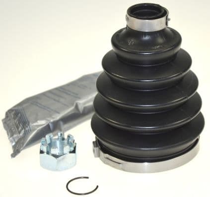 Rubberlaars Buiten/Voor (fi: 24/80) (lengte126) (set) past: OPEL COMBO, COMBO TOUR, CORSA C, MERIVA A, TIGRA 1.3D-1.8 09.00-