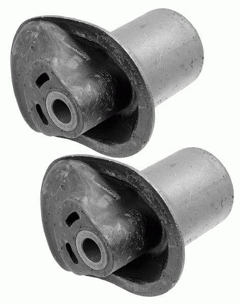 Reparatieset achterwielophangingsbalk Links/Rechts (44,5mm) past: SEAT TOLEDO I  VW CORRADO, GOLF II, JETTA II 1.0-2.0 08.83-03.99