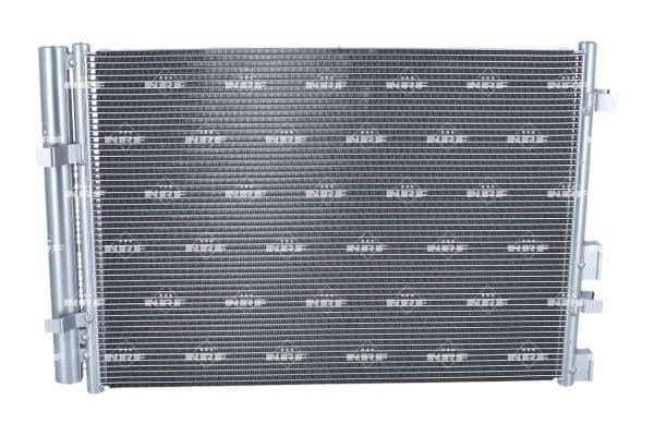 A/C condensator (met droger) past: HYUNDAI I20 ACTIVE, I20 II 1.0/1.1D/1.4D 11.14-09.21