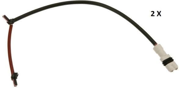 Sensor remblokslijtage Voor (hoeveelheid per verpakking: 2pcs) past: PORSCHE 911, 911 TARGA 3.8 07.04-12.08