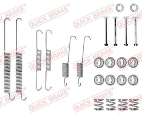Accessory Kit, brake shoes