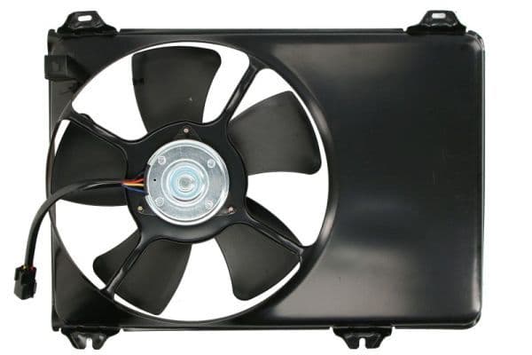 Radiatorventilator (met huisvesting) past: SUZUKI SWIFT III 1.2-1.6 02.05-