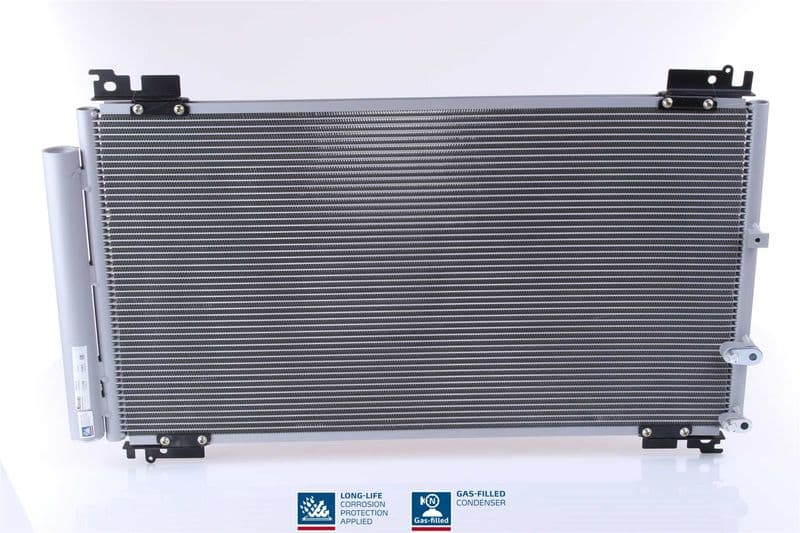 A/C condensator (met droger) past: LEXUS IS II 2.2D 08.05-07.12