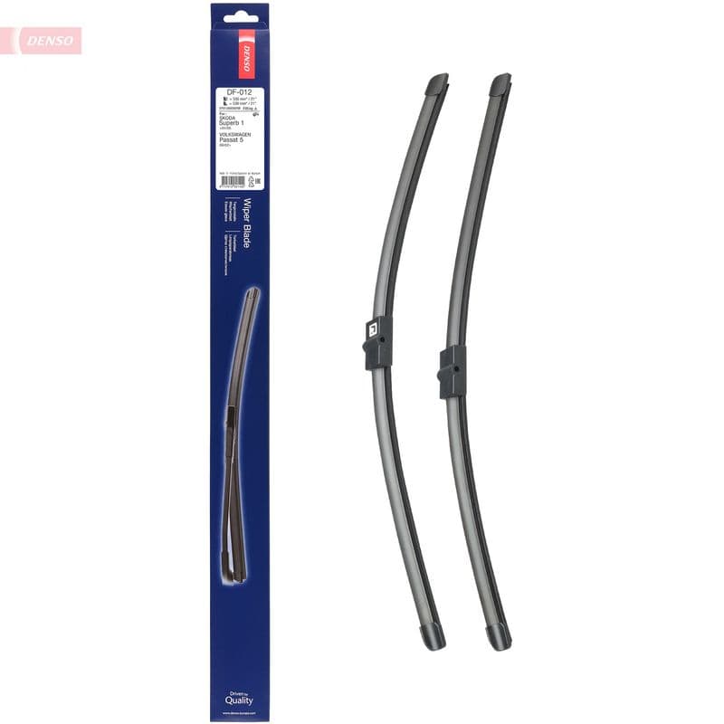 Wisserblad voegloos Voor met spoiler (2pcs) Flat Blades 530mm past: SKODA SUPERB I  VW PASSAT B5.5 10.00-03.08