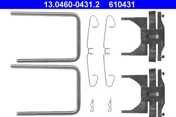 Accessory Kit, disc brake pad