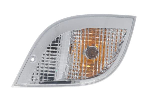 Knipperlicht voor Links (kleur van het glas: transparant, PY21W, met lampvoet) past: MERCEDES ATEGO 2 10.04-