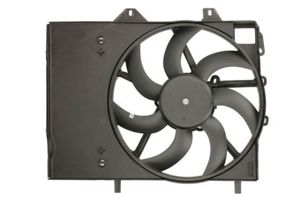 Radiatorventilator (met huisvesting) past: DS DS 3  CITROEN C-ELYSEE, C2, C2 ENTERPRISE, C3 AIRCROSS I, C3 AIRCROSS II, C3 I, C3 II, C3 III, C3 PICASSO, C4 CACTUS, DS3 1.0-1.6LPG 02.02-