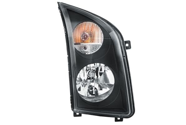 Koplamp Rechts (halogeen, H7/H7/PY21W/W5W, elektrisch, met motor, kleur indicator: oranje) past: VW CRAFTER 2E 04.06-05.13