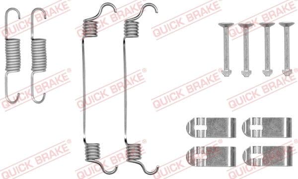 Accessory Kit, parking brake shoes