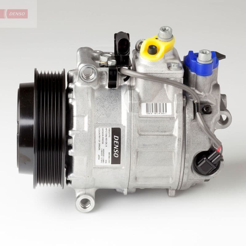 Airconditioning compressor past: PORSCHE PANAMERA 3.0/3.6/4.8 07.09-10.16
