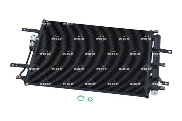 A/C condensator (met droger) past: HYUNDAI KONA  KIA NIRO I Electric 04.18-