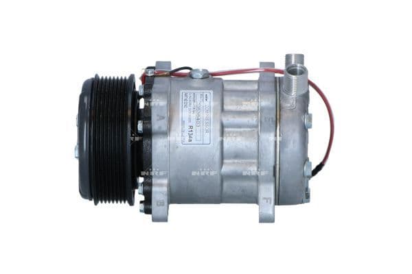 Airconditioning compressor 12V (R134a) past: CASE IH 110, 120, 130, 140, 120 2WD, 120 4WD, 130 2WD, 130 4WD, 140 2WD, 140 4WD, 155 2WD, 155 4WD, 175 2WD, 175 4WD, 190 2WD, 190 4WD  NEW HOLLAND 5640