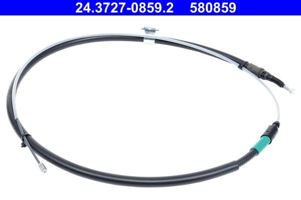 Handremkabel Achter Rechts (2004mm/2000mm) past: PEUGEOT 308, 308 II 1.2-2.0D 09.13-06.21