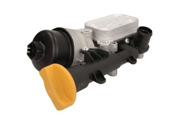 Oliekoeler (met oliefilterbehuizing) past: FIAT 500, 500 C, 500L, DOBLO, FIORINO, GRANDE PUNTO, IDEA, PALIO, PANDA, PUNTO, PUNTO EVO, QUBO, SIENA  FORD KA  LANCIA MUSA, YPSILON 1.3D 06.03-