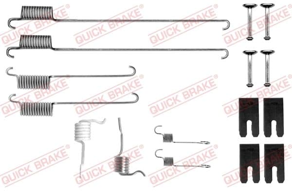Accessory Kit, brake shoes