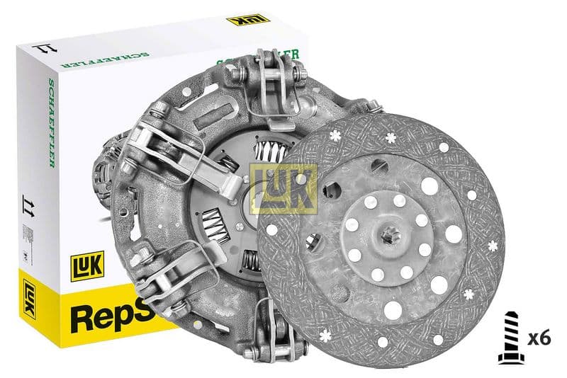 Koppelingskit (onderdeel artikel: 223002810  323047110) 230mm past: LANDINI 40, 40 EPA1, 45, 45 EPA 1, 50, 50 EPA 1, 55, 55 EPA 1, 55 EPA 2  MC CORMICK GM 40 T1, GM 40 T2, GM 40 T3, GM 45 T1