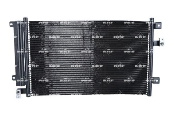 A/C condensator (met droger) past: FIAT MULTIPLA 1.9D 04.99-06.10