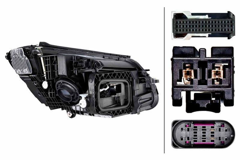 Koplamp Links (LED, elektrisch) past: MERCEDES C-KLASA S205, C-KLASA W205 12.18-