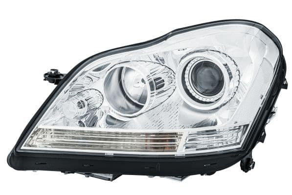 Koplamp Links (D2S/H7/PY21W/W5W/WY5W, elektrisch, met motor, met gloeilamp) past: MERCEDES GL-KLASA X164 09.06-06.11