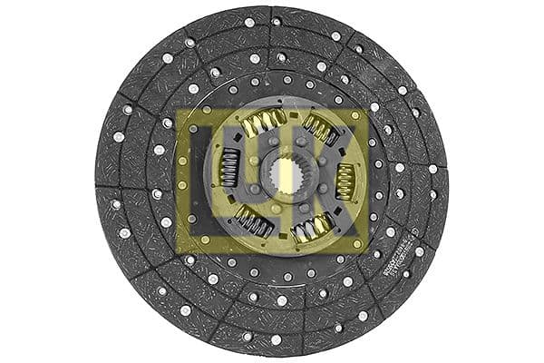 Koppelingsplaat/plaat biologisch (350mm volledig profiel) past: DEUTZ FAHR 100  HUERLIMANN 910.6  LAMBORGHINI 1060  SAME 100.6
