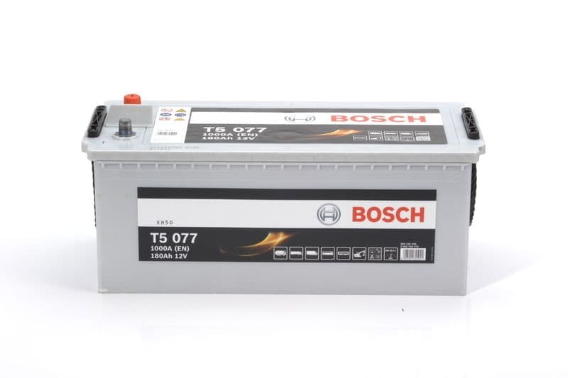 Batterij BOSCH 180Ah/1000A T5 (L+ Standaard terminal) 513x222x223 B00 - geen montageflens (Beginnen)