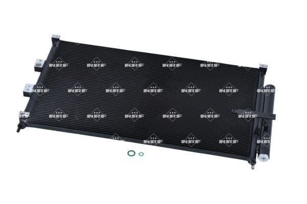 A/C condensator (met droger) past: HONDA CIVIC VIII 1.3H-1.8ALK 09.05-05.13