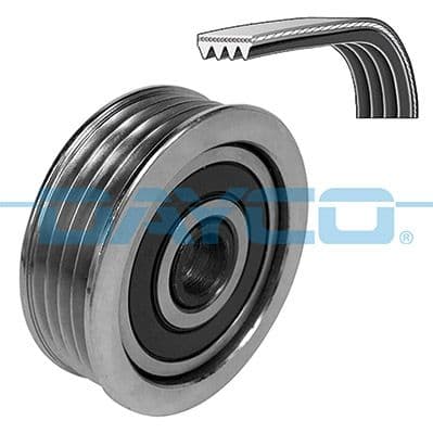 Multi-V-riemset met spanner past: DAF XF 106 MX-13303-MX-13390 10.12-