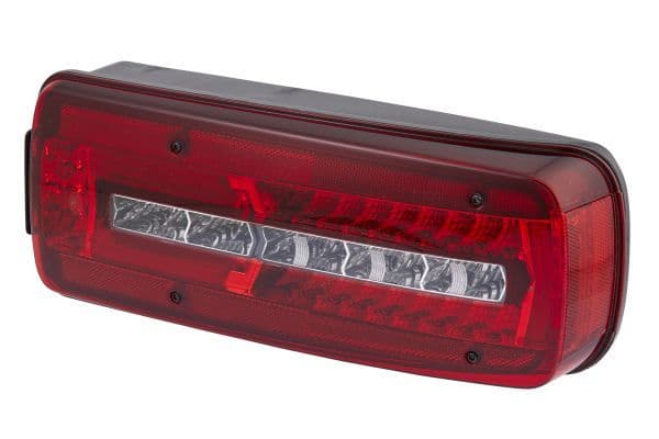 Achterlicht Rechts (LED, 24V, met indicator, anti-fog licht, achteruitrijlicht, met stoplicht, parkeerlicht, reflector, met omkeersignaal) past: MAN TGX I 01.14-09.21