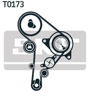 Timing belt set