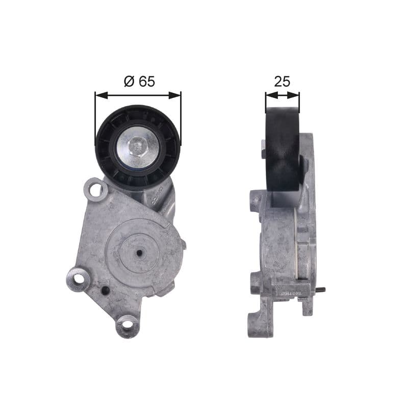 Tensioner Pulley, V-ribbed belt
